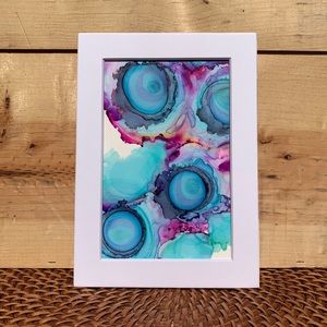 Original abstract alcohol ink painting
